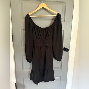Elegant Black Women's Dress